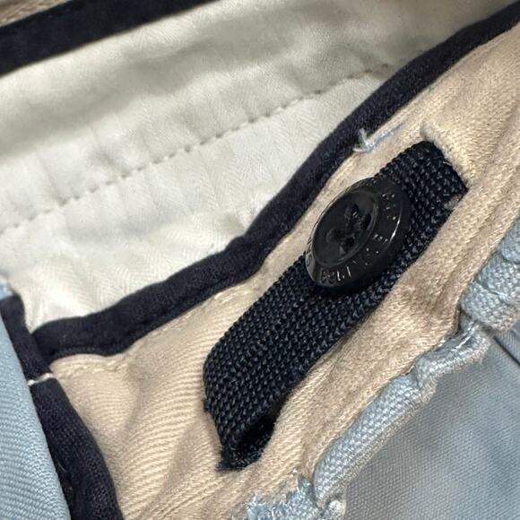 NEW Gap Kids Blue Cargo Shorts sz 8 Mid-Rise Relaxed Fit Longer Length Shorts - Picture 5 of 8